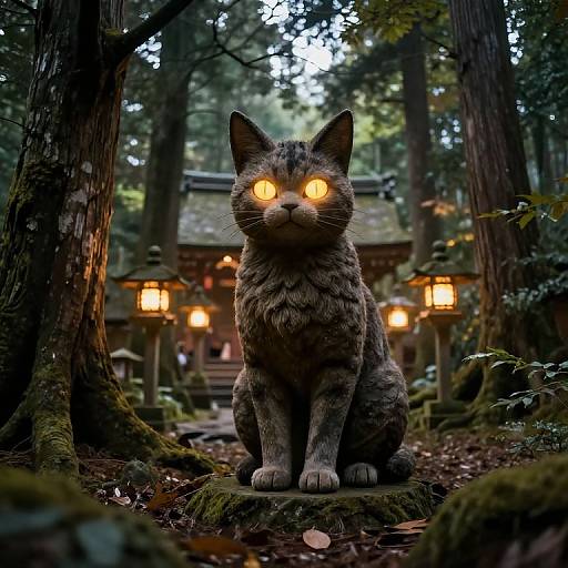 Kemono Onuki in Forest Temple