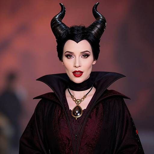 Realistic Disney Maleficent Portrait