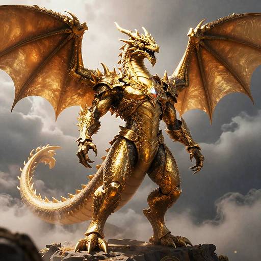 Heavenly Storm Dragon Heroic Close-Up