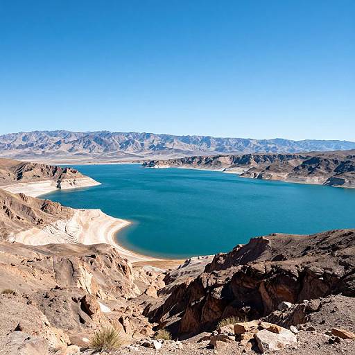 Lake Mead Scenic Desert Vista