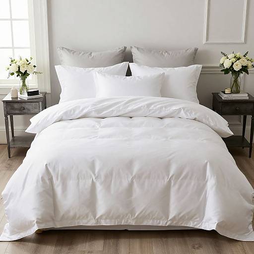 Wedding Bedding Set with Cosmetics Theme