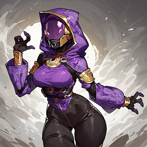 Quarian Tali'Zorah Furry Character