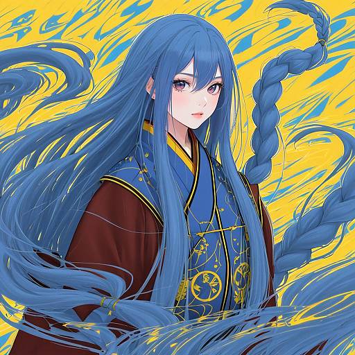 Illustration of Myne (honzuki no gekokujou), honzuki no gekokujou in the style of Tebi (tbd11)