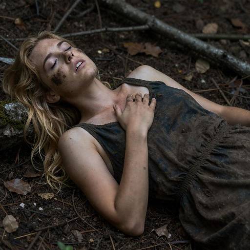 Haunting Beauty in Nature's Embrace