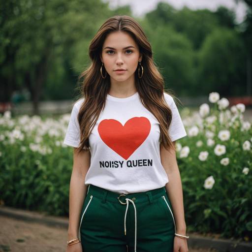 Queen Hearts Fashion: Vibrant Outdoor Look