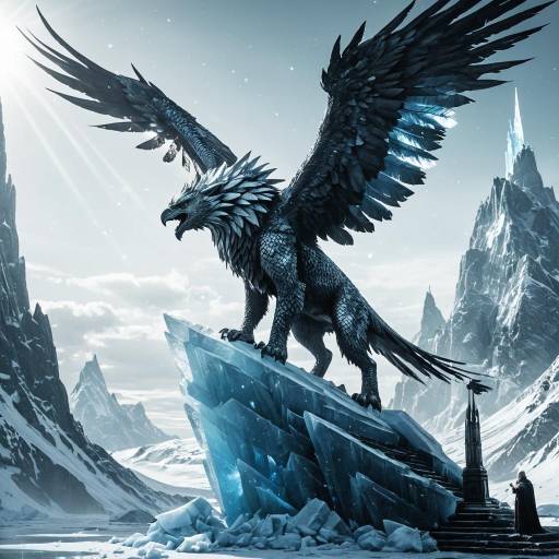 Crystal Griffin on Ice Spire