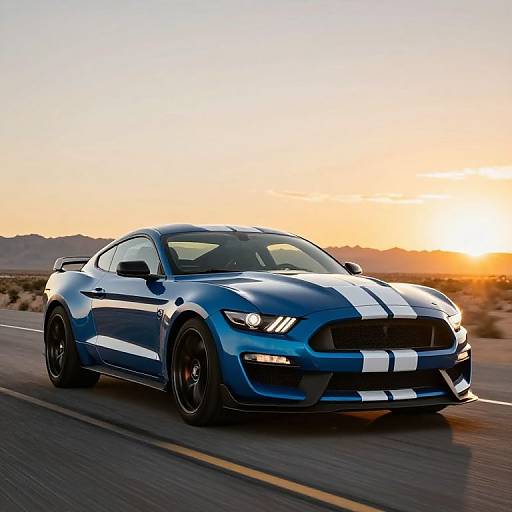 Supercharged 2020 Ford Mustang GT500 Sunset Cruise