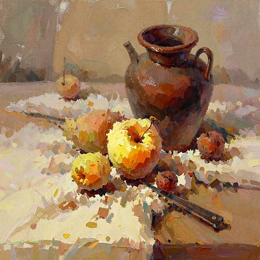 Classic Still Life Oil Painting