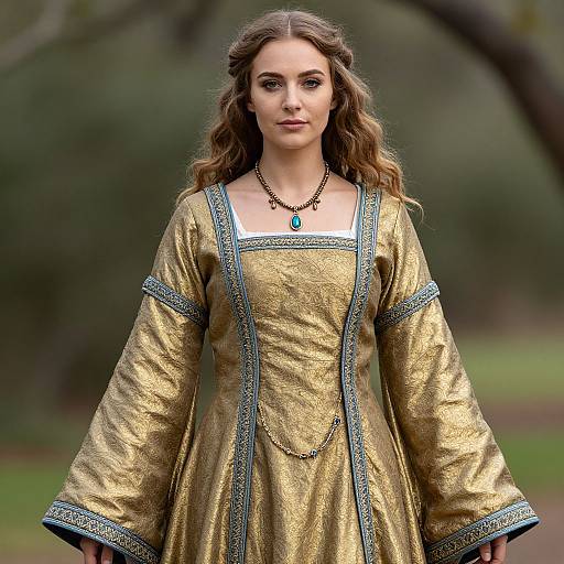 Medieval Australian Woman in Costume