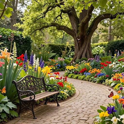 Williams' Botanical Garden in Spring