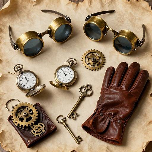 Steampunk Paraphernalia Collection Detail