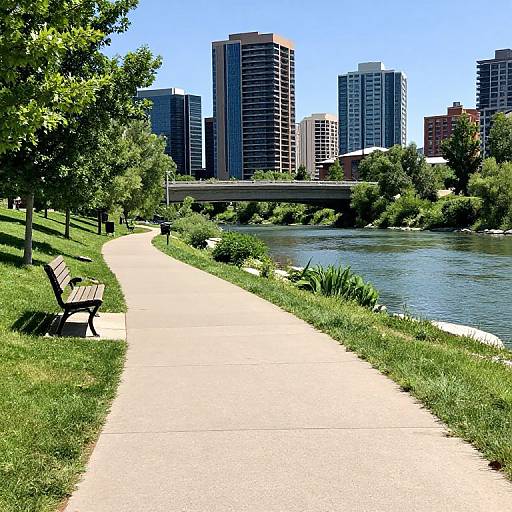 River Park Off-Leash Area in Calgary