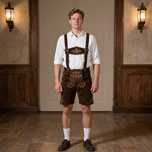 Man in Bavarian Costume