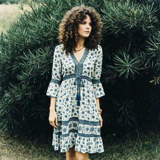 Bohemian Vintage 70s Casual Fashion