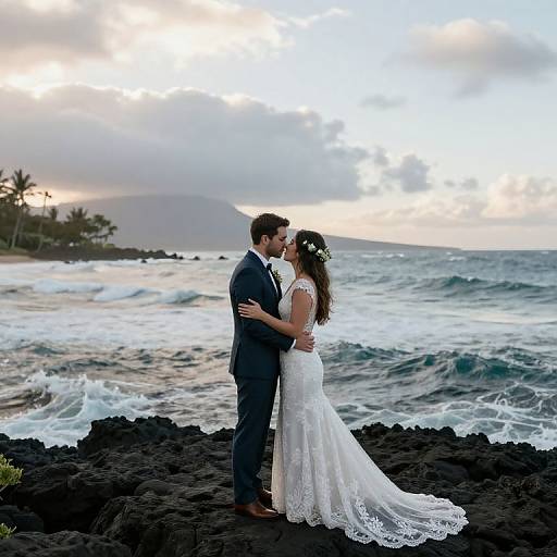 Maui Morning Elopement Scene
