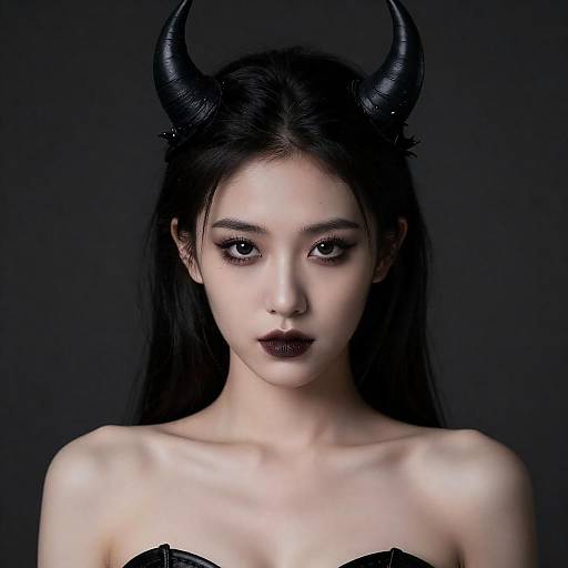8K Photo-Realistic Beautiful Devil Portrait
