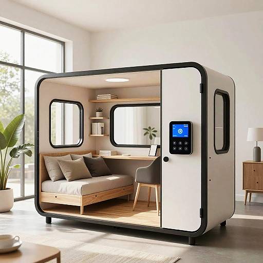 Innovative AI Tiny Home Floor Plan