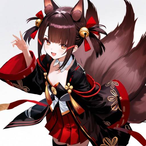 Illustration of Akagi-chan (azur lane), azur lane in the style of Infukun
