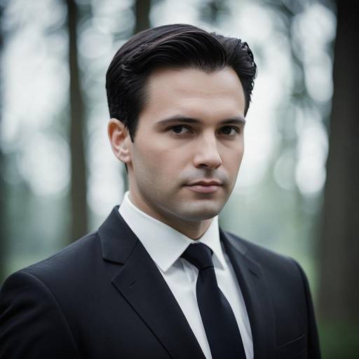 Stylish Christian Baumann Cosplay Portrait
