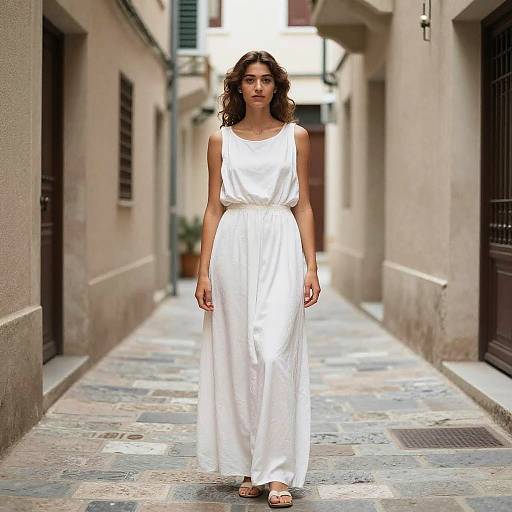 Woman in Classical Greek Costume