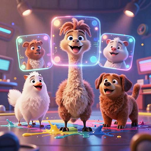 Pixar-Style AI Animation Generator