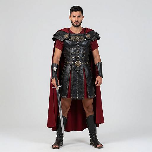 Realistic Roman Sword Warrior