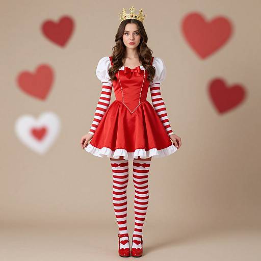 Ravishing Queen of Hearts Portrait