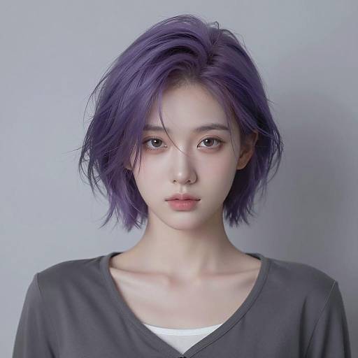 Ethereal Portrait of a Young Woman