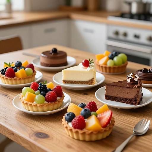 Beautiful Rustic Dessert Arrangement