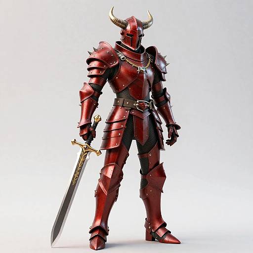 Photo-Realistic Monster Hunter Warrior