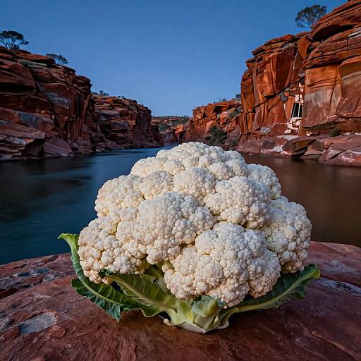 Hyper-Realistic Kalbarri Gorges Midnight