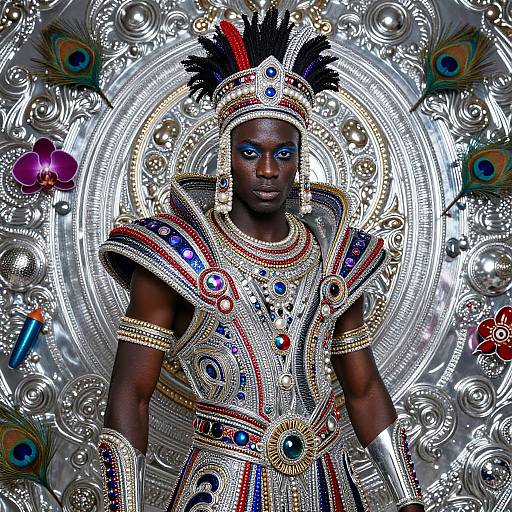 Vivid Homoerotic Pierre et Gilles Portrait