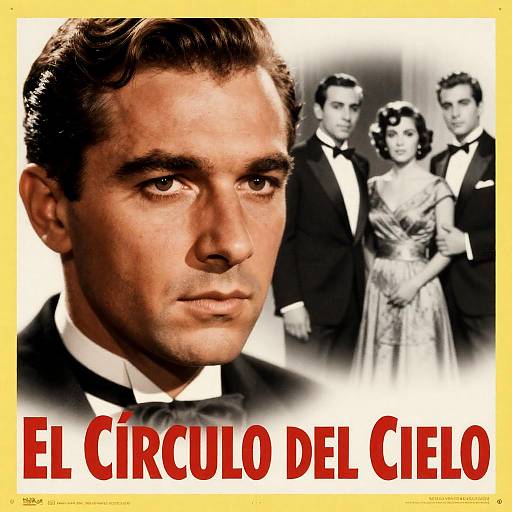 Vintage movie poster El Círculo del Cielo