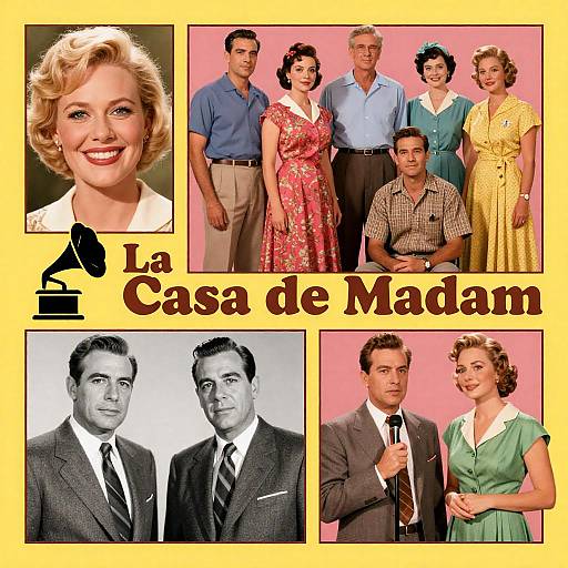 Vibrant Movie Poster for 'La Casa de Madam'