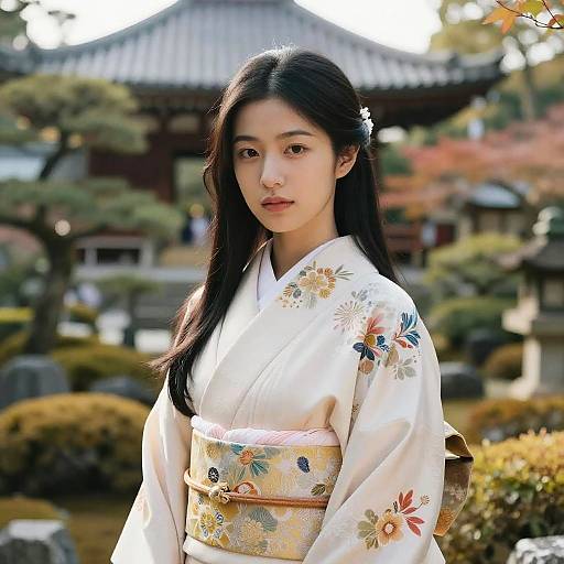 Photorealistic Portrait of Japanese Woman