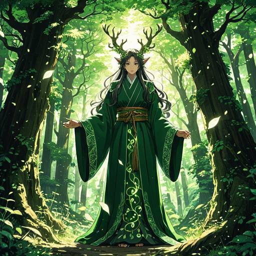 Ethereal Forest Guardian in Magical Grove
