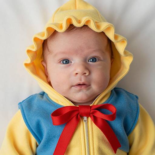 Adorable Newborn Pinocchio Costume Portrait