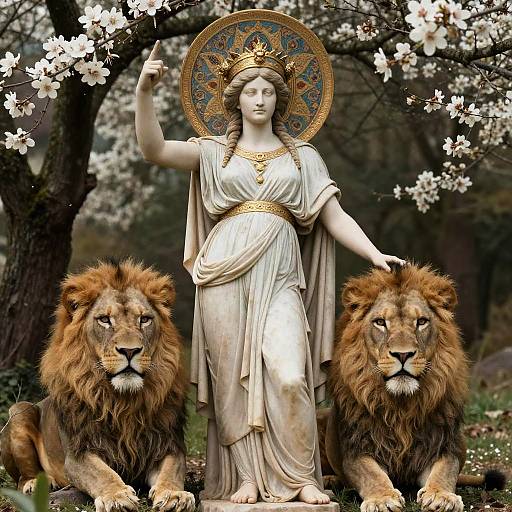 Cybele, Ancient Mother Goddess Portrait