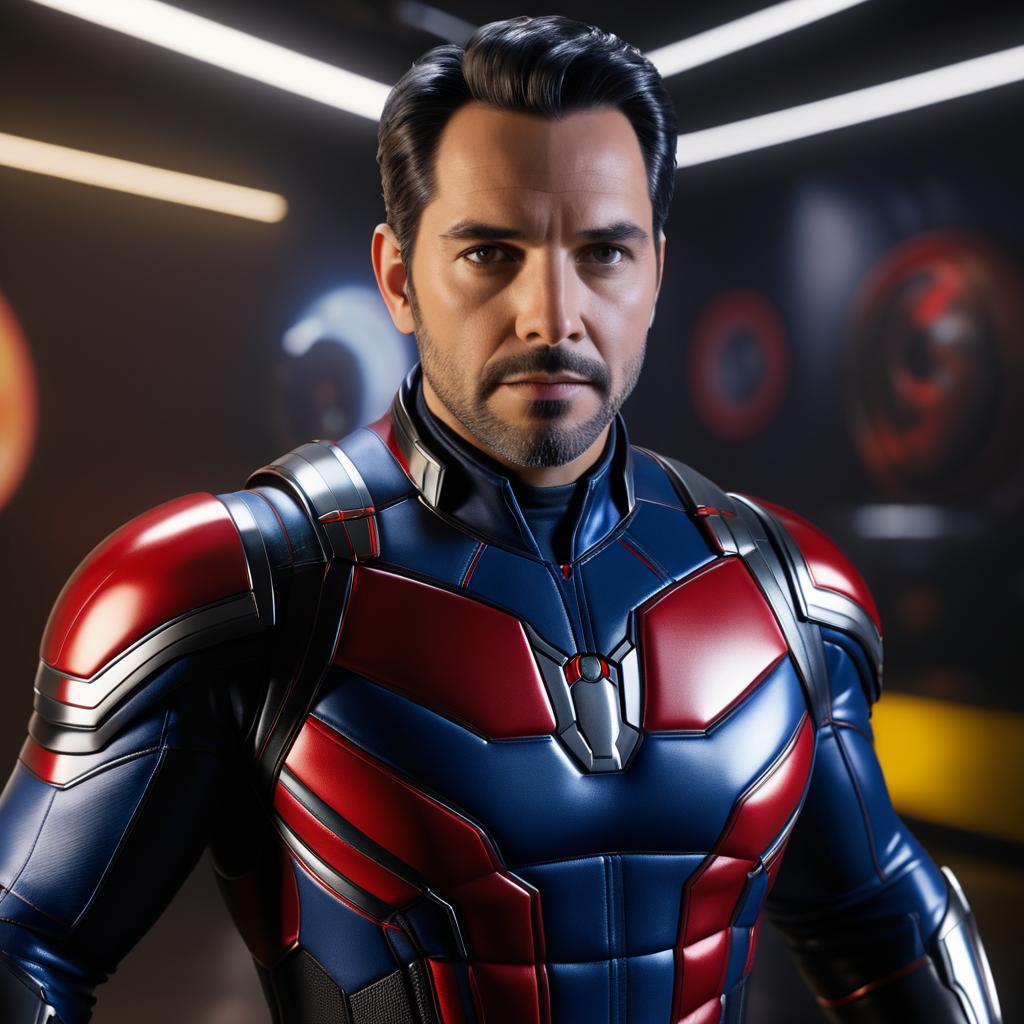 Hyperrealistic Ant-Man and Wasp Fusion Art