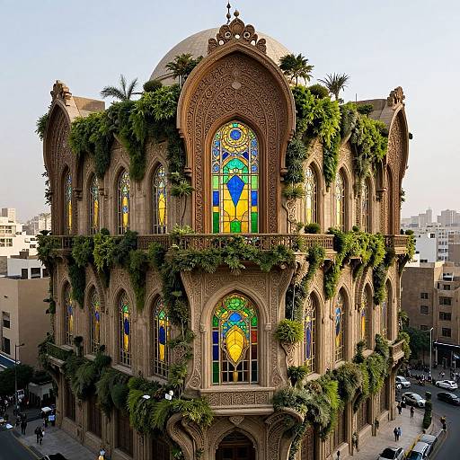 Biophilic Masterpiece in Historic Cairo