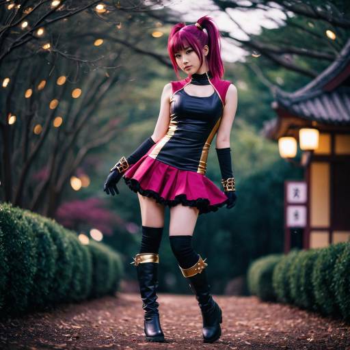 Kyoko Sakura Inspired Cosplay Outfit
