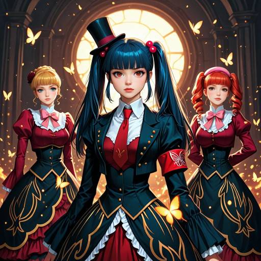 Enchanting Girls with Diverse Styles