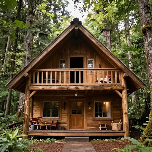 Cozy Tree Lodge Front View