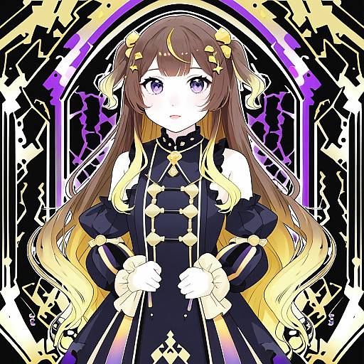 Illustration of Anya melfissa (1st costume), hololive in the style of Shirako (kirupi)