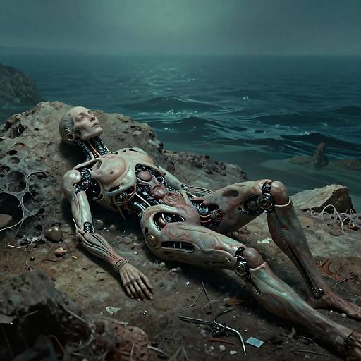 Surreal Biomechanical Abyssal Dream