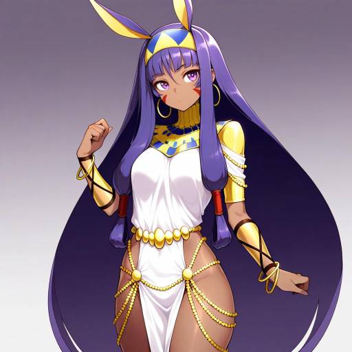 Elegant Character Portrait with Jewelry