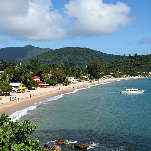 Pirate Bay in Caribbean Paradise