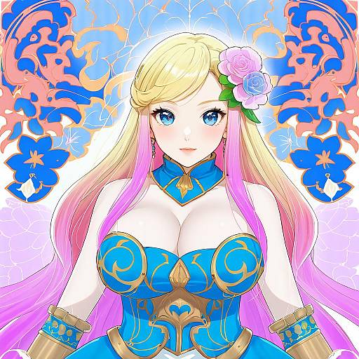 Illustration of Gunnthra (fire emblem), fire emblem in the style of Mamimi (mamamimi)