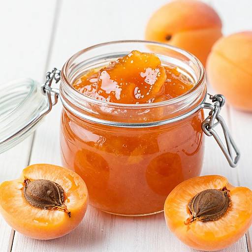 Fresh Apricots for Low Sugar Jam