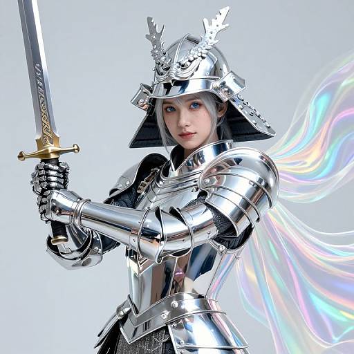 Shy Ciri in Futuristic Edo Armor